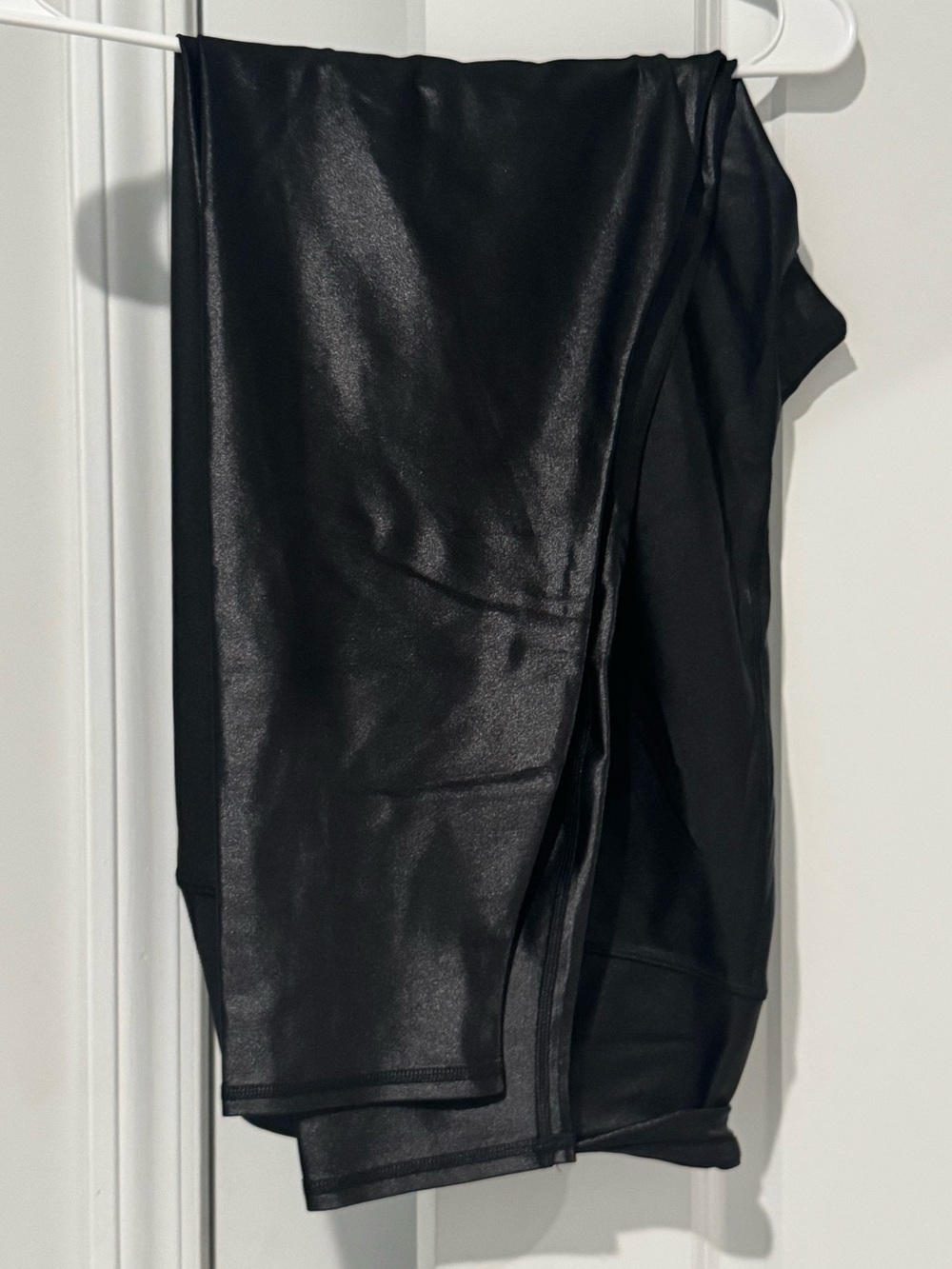 Maurices Black Faux-Leather Leggings